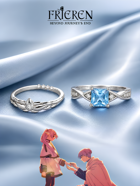 Frieren and Himmel Couple Rings